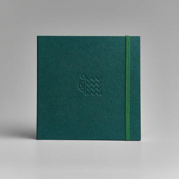 Скетчбук &laquo;Малахітовий квадрат&raquo; (150&times;150) (трішки засмучений) &laquo;Малахітовий квадрат&raquo; (трішки засмучений) фото