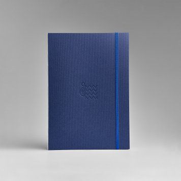 Нотатник А5 &laquo;Синій&raquo; чистий лист &laquo;Синій&raquo; фото